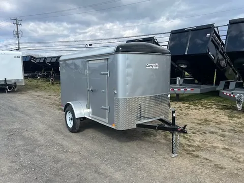 Carry-On 5 x 10 Enclosed Cargo Trailer – Single Rear Door – photo 1