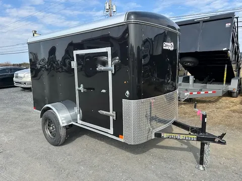 Carry-On 5 x 10 Enclosed Cargo Trailer – Ding & Dent – photo 1