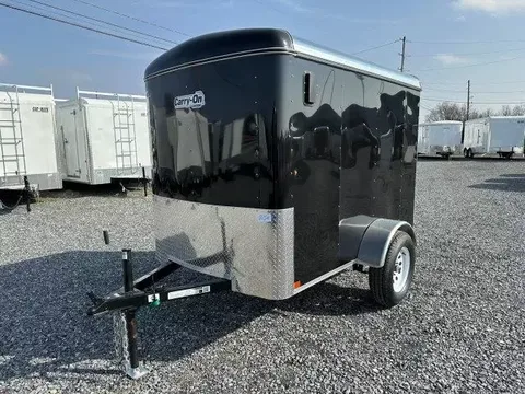 Carry-On 5 x 8 Enclosed Cargo Trailer – photo 1