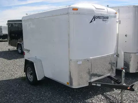 Homesteader 5 x 8 Enclosed Cargo Trailer – photo 1