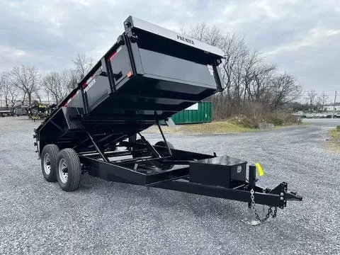 Premier 7 x 14 Dump Trailer – Low Profile – photo 1