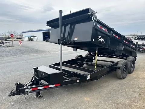 2024 CAM Superline 7 x 14 Dump Trailer – Low Profile Telescopic Lift – photo 1