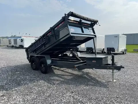 Covered Wagon 6 x 12 Dump Trailer – Prospector – photo 1