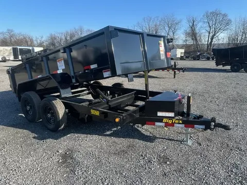 Big Tex 6 x 12 Dump Trailer – Low Profile Slide Out Ramps – photo 1