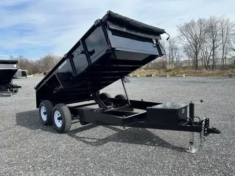 Premier 6 x 12 Dump Trailer – Low Profile Spreader Gate – photo 1