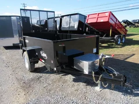 CAM Superline 5 x 8 Dump Trailer – photo 1