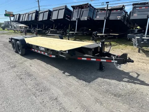 CAM Superline 7 x 22 Equipment Trailer – Super Ramps – photo 1