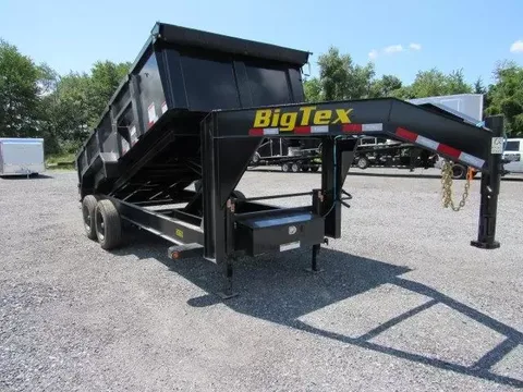Big Tex 7 x 16 Gooseneck Dump Trailer – Axles – photo 1