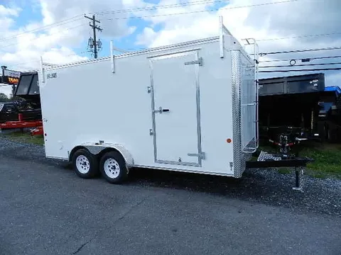 Car Mate 7 x 16 Enclosed Car Trailer – photo 1