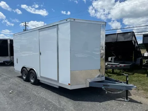 Covered Wagon 8.5 x 16 Enclosed Cargo Trailer – Package – photo 1