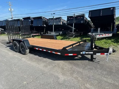 BWise 7 x 18 Equipment Trailer – Low Profile – photo 1
