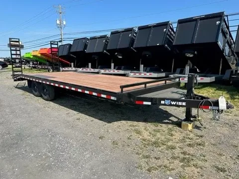 BWise 7 x 12 Dump Trailer – Fold Down Sides – photo 1