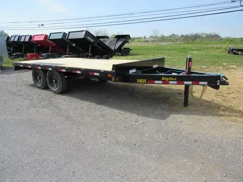 Big Tex Deckover Equipment Trailer – Slide Out Ramps – photo 1