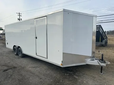 Formula 8.5 x 24 Enclosed Car Trailer – Aluminum – photo 1