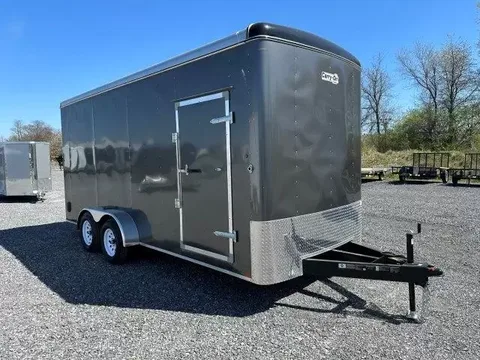 Carry-On 7 x 18 Enclosed Cargo Trailer – 7,000 lb GVWR – photo 1