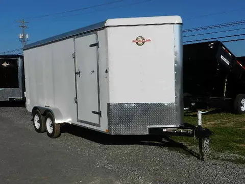 Carry-On 7 x 16 Enclosed Cargo Trailer – 7,000 lb GVWR – photo 1