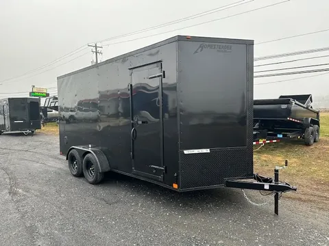 Homesteader 7 x 16 Enclosed Cargo Trailer – 7,000 lb GVWR – photo 1