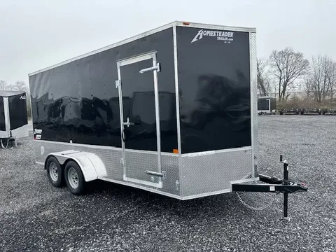 Homesteader 7 x 16 Enclosed Cargo Trailer – 7,000 lb GVWR – photo 1