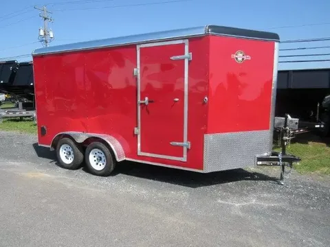 Carry-On 7 x 14 Enclosed Cargo Trailer – 6" Extended Height – photo 1