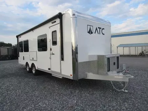 ATC 8.5 x 24 Enclosed Contractor Trailer – Aluminum Office Mobile Command Center – photo 1