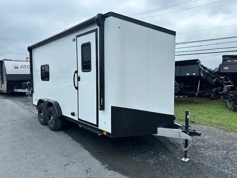 ATC 7.5 x 16 Enclosed Cargo Trailer – Aluminum – photo 1