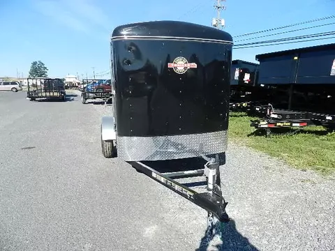 Carry-On 5 x 8 Enclosed Cargo Trailer – Ramp Door – photo 1