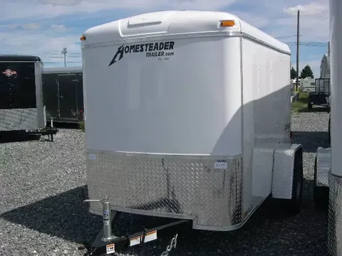 Homesteader 5 x 8 Enclosed Cargo Trailer – photo 1