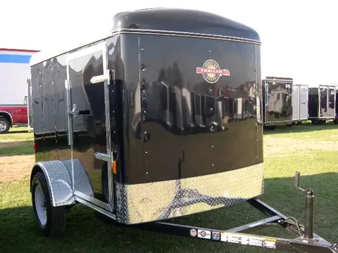 Carry-On 5 x 8 Enclosed Cargo Trailer – Side Door – photo 1