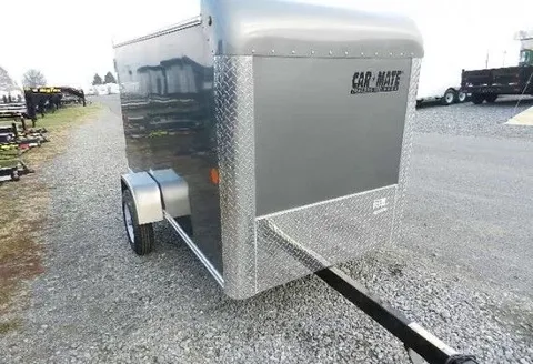 Car Mate 4 x 8.5 Enclosed Car Trailer – Screwless – photo 1