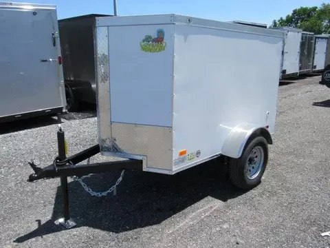 Covered Wagon 4 x 6 Enclosed Cargo Trailer – photo 1