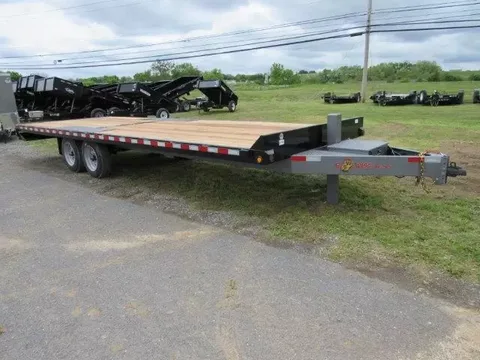 BWise 8 x 24 Deckover Equipment Trailer – Power Torsion Axles – photo 1