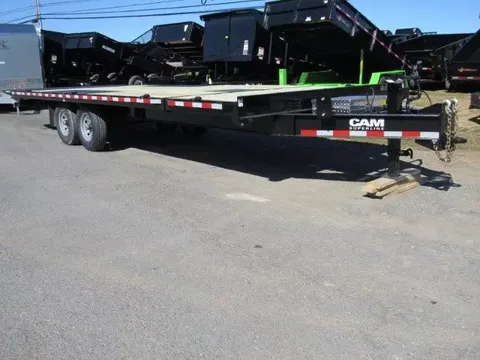 CAM Superline 8 x 24 Tilt Equipment Trailer – Powered Split – photo 1