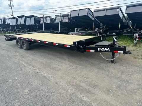 CAM Superline 8 x 25 Deckover Equipment Trailer – Super Ramps – photo 1