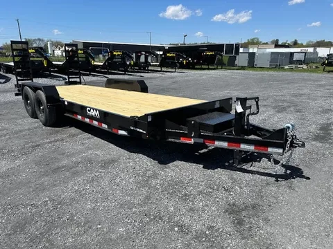CAM Superline 7 x 20 Equipment Trailer – Low Profile – photo 1