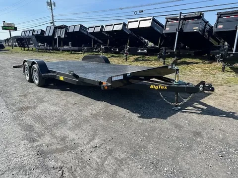 Big Tex Steel Deck Open Car Trailer – 7,000 lb GVWR – photo 1