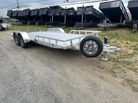 Cargo Pro 7 x 20 Open Car Trailer – Aluminum – photo 1