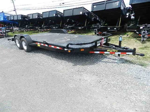 Big Tex Steel Deck Open Car Trailer – 9,990 lb GVWR – photo 1