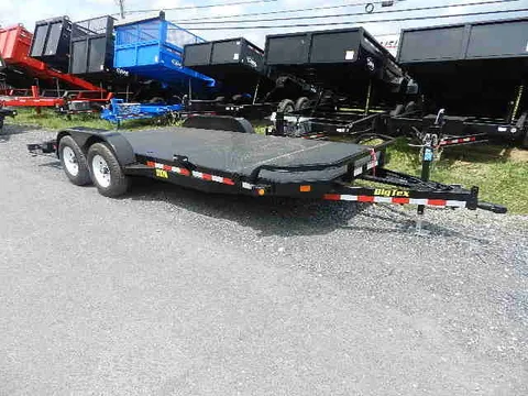 Big Tex Steel Deck Open Car Trailer – 9,990 lb GVWR – photo 1