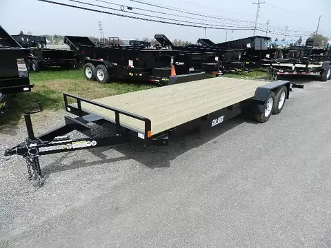 Car Mate 7 x 20 Open Car Trailer – 7,000 lb GVWR – photo 1