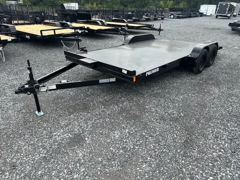 Premier 7 x 18 Open Car Trailer – 7,000 lb GVWR – photo 1