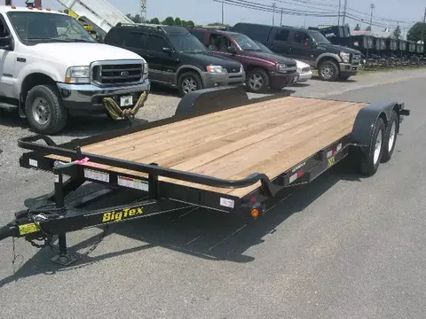 Big Tex 7 x 20 Open Car Trailer – 7,000 lb GVWR – photo 1