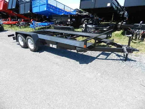 Car Mate 7 x 16 Open Car Trailer – 7,000 lb GVWR – photo 1